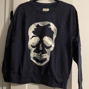 Zadig & Voltaire skull crew sweatshirt